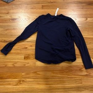 Navy Lululemon long sleeve